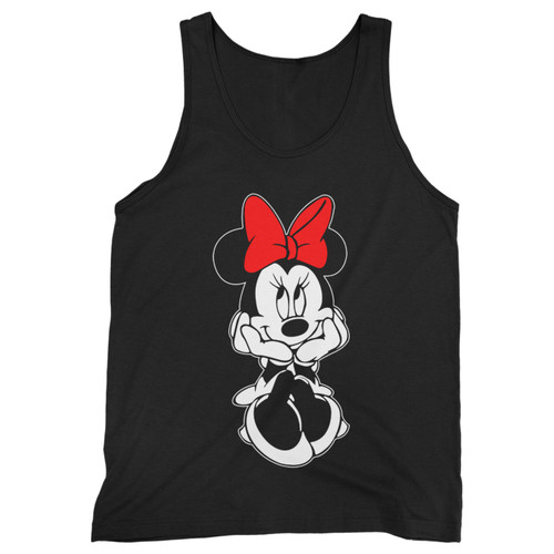 Our cotton minnie inspired men tank top is perfect for those intense workouts in the gym, at practice or pickup games.