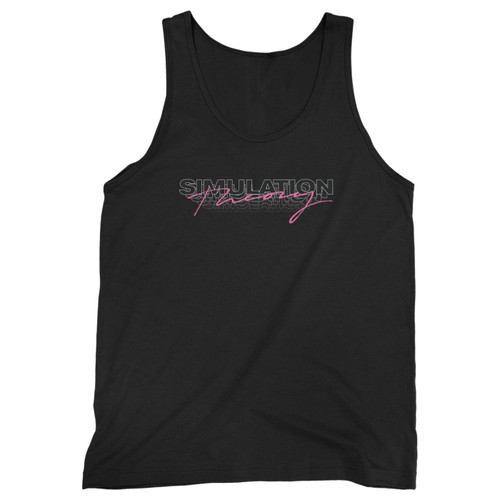 Our cotton muse simulation theory concert muse inspired men tank top is perfect for those intense workouts in the gym, at practice or pickup games.