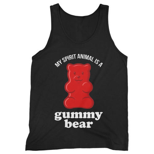 Our cotton my spirit animal is a gummy bear 2 men tank top is perfect for those intense workouts in the gym, at practice or pickup games.