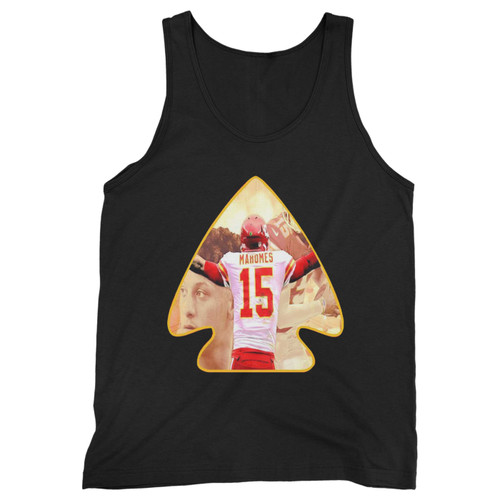 Our cotton patrick mahomes arrowhead inspired men tank top is perfect for those intense workouts in the gym, at practice or pickup games.