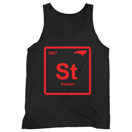 Our cotton periodic symbol nc state men tank top is perfect for those intense workouts in the gym, at practice or pickup games.