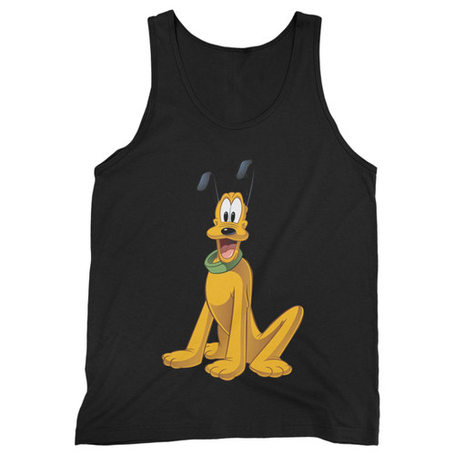 Our cotton pluto the pup dog men tank top is perfect for those intense workouts in the gym, at practice or pickup games.