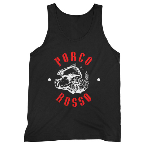 Our cotton porco rosso pink pig men tank top is perfect for those intense workouts in the gym, at practice or pickup games.