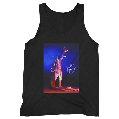 Our cotton queen freddie mercury art inspired men tank top is perfect for those intense workouts in the gym, at practice or pickup games.