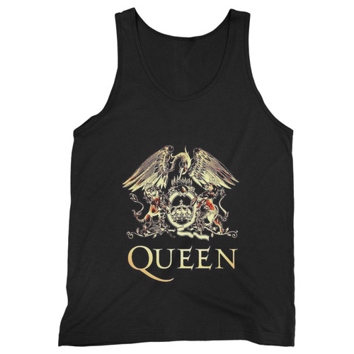Our cotton queen logo men tank top is perfect for those intense workouts in the gym, at practice or pickup games.