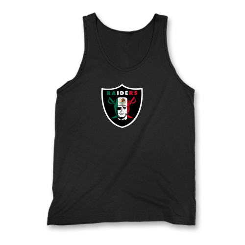 Our cotton raiders mx flag men tank top is perfect for those intense workouts in the gym, at practice or pickup games.