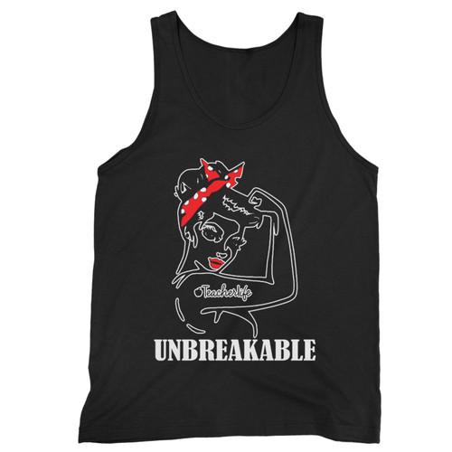 Our cotton rosie the riveter men tank top is perfect for those intense workouts in the gym, at practice or pickup games.