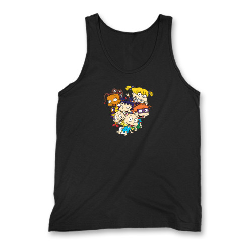 Our cotton rugrats art men tank top is perfect for those intense workouts in the gym, at practice or pickup games.