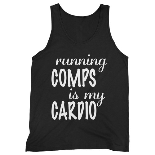 Our cotton running comps is my cardio inspired men tank top is perfect for those intense workouts in the gym, at practice or pickup games.