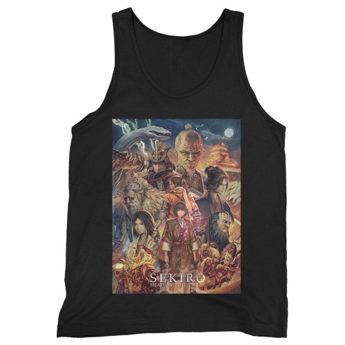 Our cotton sekiro shadows die twice all character men tank top is perfect for those intense workouts in the gym, at practice or pickup games.