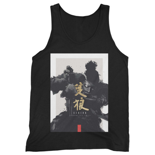 Our cotton sekiro shadows die twice dark smoke men tank top is perfect for those intense workouts in the gym, at practice or pickup games.