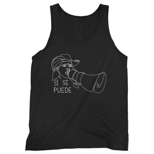 Our cotton si se puede dolores huerta men tank top is perfect for those intense workouts in the gym, at practice or pickup games.
