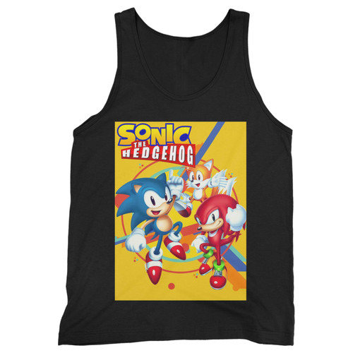 Our cotton sonic the hedgehog logo men tank top is perfect for those intense workouts in the gym, at practice or pickup games.