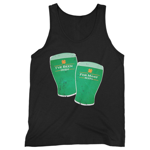 Our cotton st patricks day funny irish drinking men tank top is perfect for those intense workouts in the gym, at practice or pickup games.