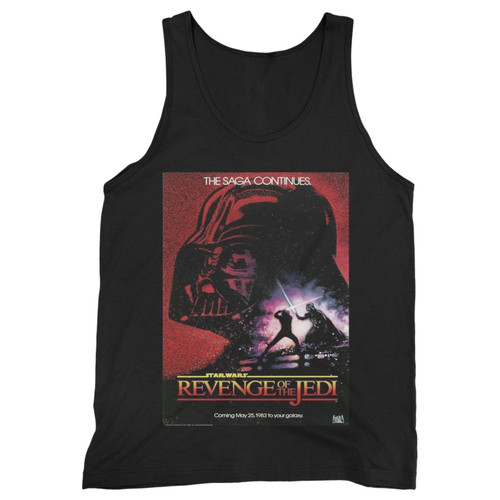 Our cotton star wars revenge of the jedi men tank top is perfect for those intense workouts in the gym, at practice or pickup games.