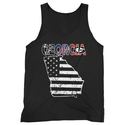 Our cotton state of georgia pro teams inspired men tank top is perfect for those intense workouts in the gym, at practice or pickup games.
