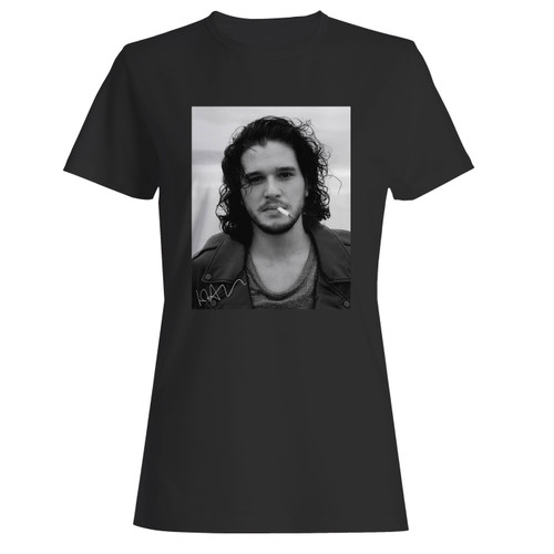 These are kit harington jon snow smoking women t shirt that are cute tied to the side or paired with a cardigan or jacket for a more styled look. So comfy and classic, they are sure to make your vacation extra magical.
