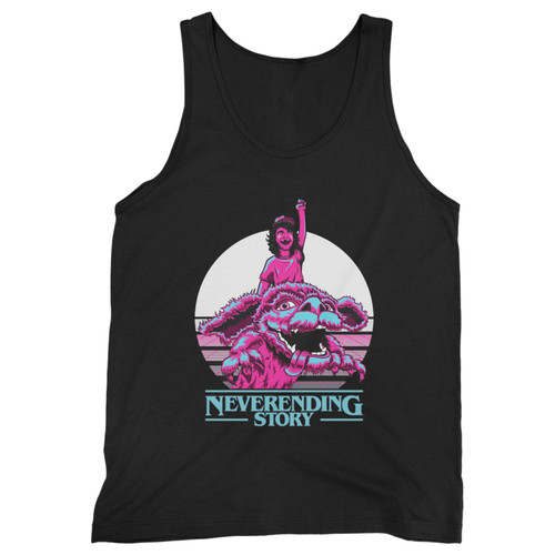 Our cotton stranger things x the neverending story men tank top is perfect for those intense workouts in the gym, at practice or pickup games.
