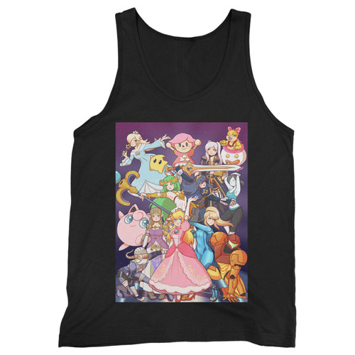 Our cotton super smash bros kawaii men tank top is perfect for those intense workouts in the gym, at practice or pickup games.