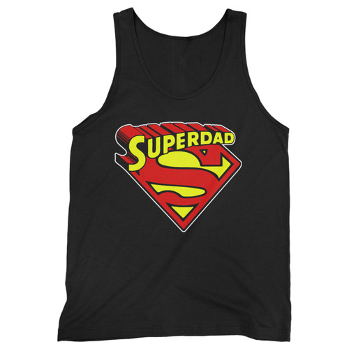 Our cotton superdad inspired men tank top is perfect for those intense workouts in the gym, at practice or pickup games.