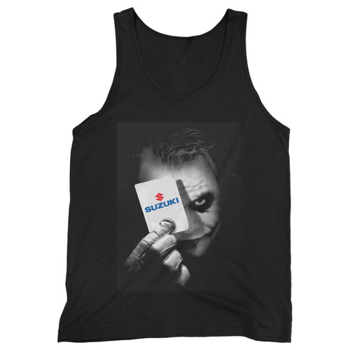Our cotton suzuki joker auto car logo men tank top is perfect for those intense workouts in the gym, at practice or pickup games.
