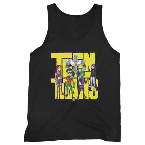 Our cotton teen titans men tank top is perfect for those intense workouts in the gym, at practice or pickup games.