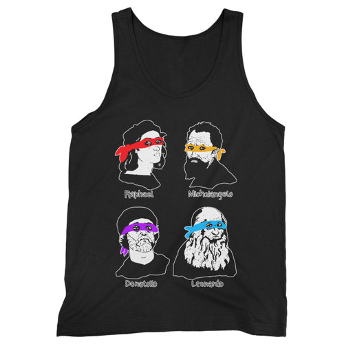 Our cotton teenage mutant ninja turtles leonardo da vinci men tank top is perfect for those intense workouts in the gym, at practice or pickup games.