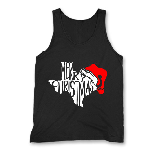 Our cotton texas merry christmas santa hat men tank top is perfect for those intense workouts in the gym, at practice or pickup games.