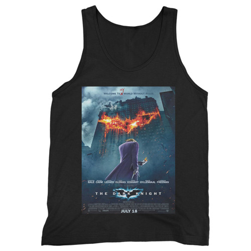 Our cotton the dark knight men tank top is perfect for those intense workouts in the gym, at practice or pickup games.