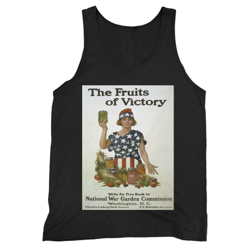 Our cotton the fruits of victory men tank top is perfect for those intense workouts in the gym, at practice or pickup games.