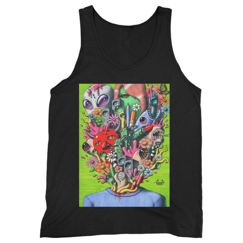 Our cotton the girl and the alien men tank top is perfect for those intense workouts in the gym, at practice or pickup games.
