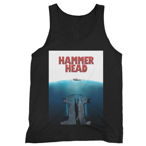 Our cotton the hammerhead jaws movie parody men tank top is perfect for those intense workouts in the gym, at practice or pickup games.