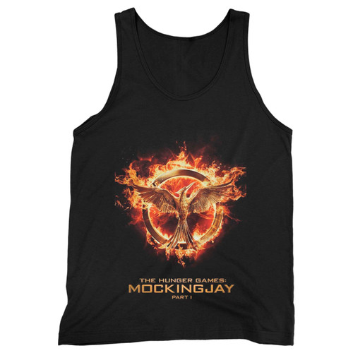 Our cotton the hunger game mockingjay logo men tank top is perfect for those intense workouts in the gym, at practice or pickup games.