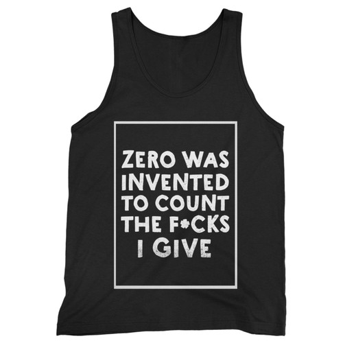 Our cotton the invention of zero men tank top is perfect for those intense workouts in the gym, at practice or pickup games.