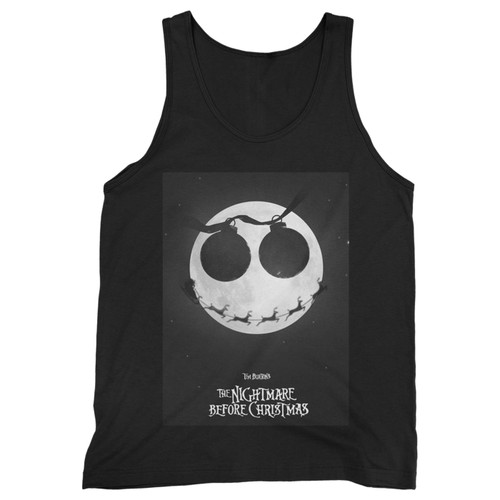 Our cotton the nightmare before christmas moon men tank top is perfect for those intense workouts in the gym, at practice or pickup games.