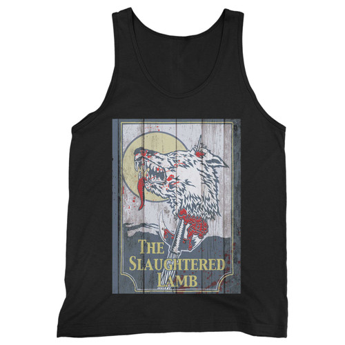 Our cotton the slaughtered lamb men tank top is perfect for those intense workouts in the gym, at practice or pickup games.