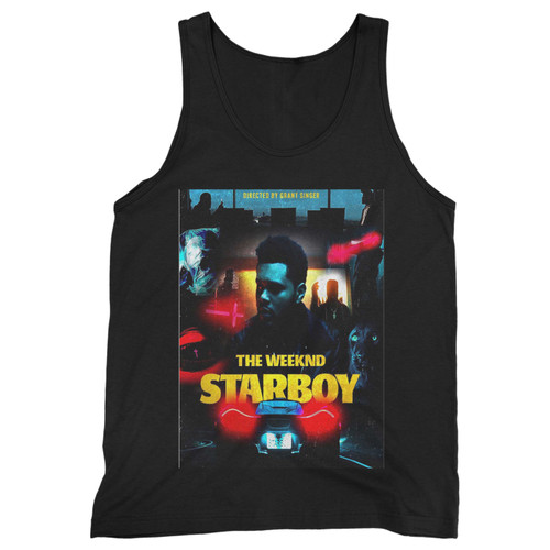 Our cotton the weeknd starboy daft punk rap music cover men tank top is perfect for those intense workouts in the gym, at practice or pickup games.
