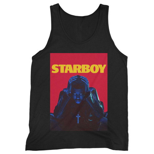 Our cotton the weeknd starboy music album cover men tank top is perfect for those intense workouts in the gym, at practice or pickup games.