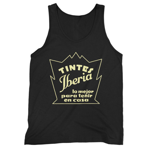 Our cotton tintes iberia vintage spanish sign men tank top is perfect for those intense workouts in the gym, at practice or pickup games.