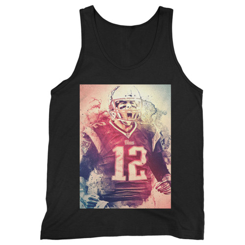 Our cotton tom brady new england patriots men tank top is perfect for those intense workouts in the gym, at practice or pickup games.
