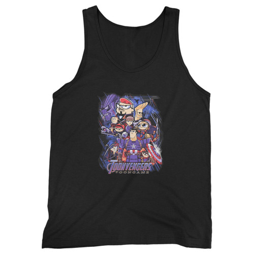 Our cotton toonvengers toon game avengers endgame parody men tank top is perfect for those intense workouts in the gym, at practice or pickup games.