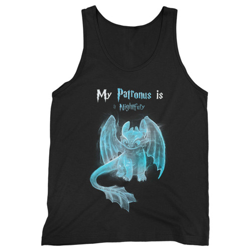 Our cotton toothless patronus men tank top is perfect for those intense workouts in the gym, at practice or pickup games.