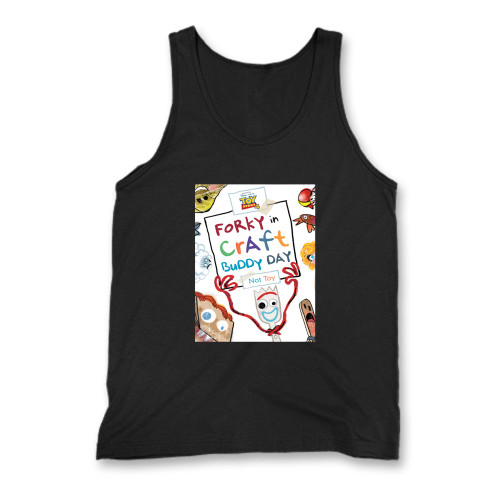 Our cotton toy story 4 forky in craft men tank top is perfect for those intense workouts in the gym, at practice or pickup games.