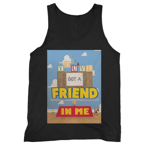 Our cotton toy story disney quotes men tank top is perfect for those intense workouts in the gym, at practice or pickup games.