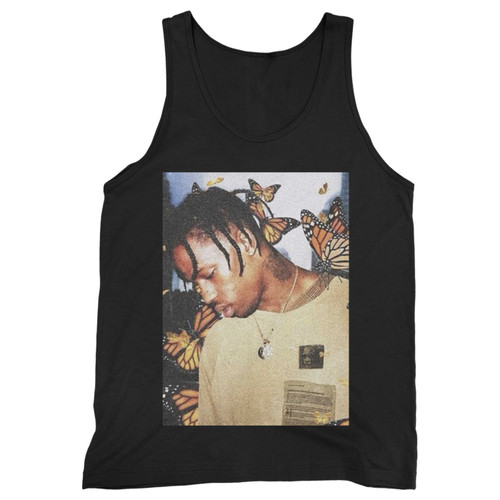 Our cotton travis scott butterfly men tank top is perfect for those intense workouts in the gym, at practice or pickup games.