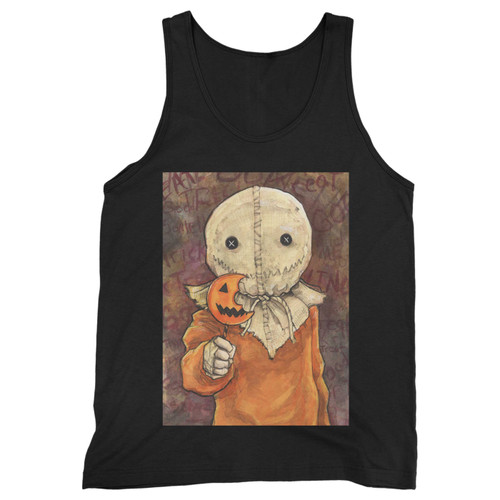 Our cotton trick 'r treat sam men tank top is perfect for those intense workouts in the gym, at practice or pickup games.
