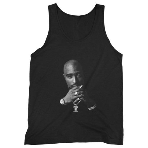 Our cotton tupac shakur the king of rap music men tank top is perfect for those intense workouts in the gym, at practice or pickup games.