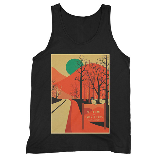 Our cotton twin peaks movie retro men tank top is perfect for those intense workouts in the gym, at practice or pickup games.