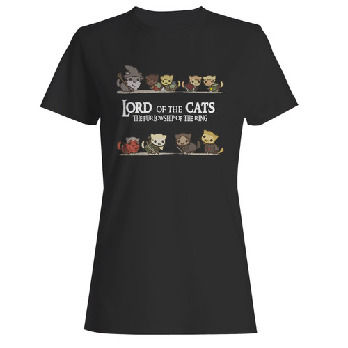 These are lord of the cats furlowship of the ring women t shirt that are cute tied to the side or paired with a cardigan or jacket for a more styled look. So comfy and classic, they are sure to make your vacation extra magical.