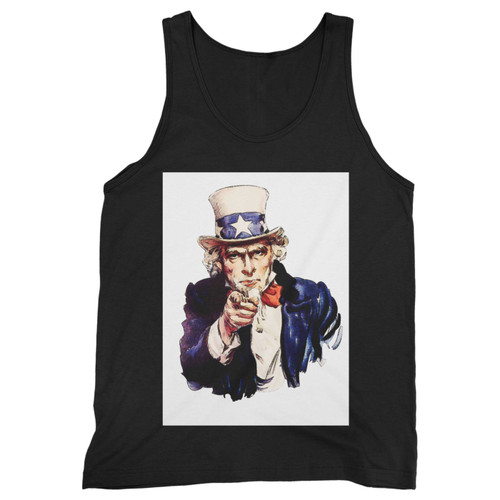 Our cotton uncle sam men tank top is perfect for those intense workouts in the gym, at practice or pickup games.